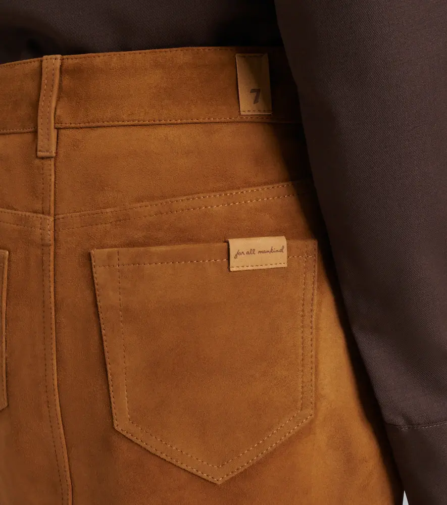 7 For All Mankind Cherry suede miniskirt | Thumbnail 3 7 For All Mankind Cherry suede miniskirt | Thumbnail 3