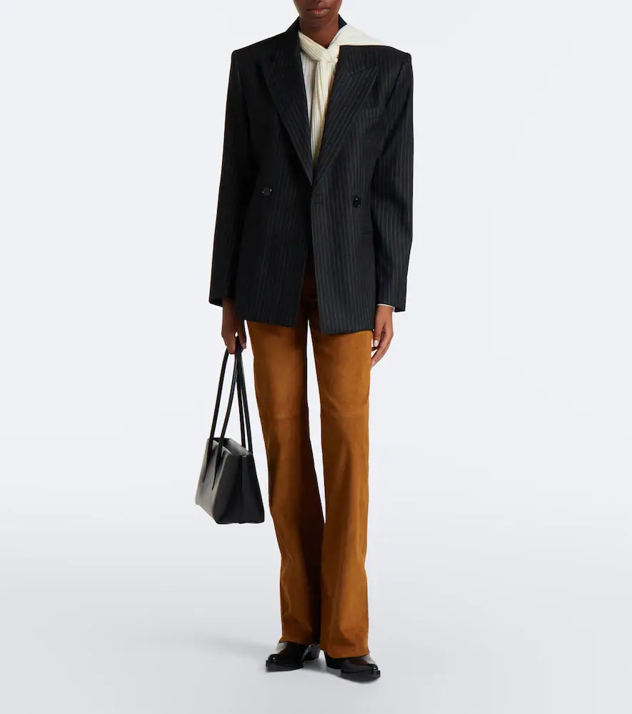 7 For All Mankind Dojo suede flared pants | Thumbnail 6 7 For All Mankind Dojo suede flared pants | Thumbnail 6