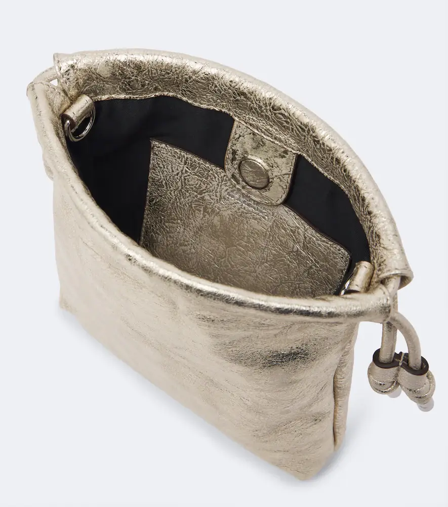 Isabel Marant Silven Mini metallic leather crossbody bag | Thumbnail 3 Isabel Marant Silven Mini metallic leather crossbody bag | Thumbnail 3