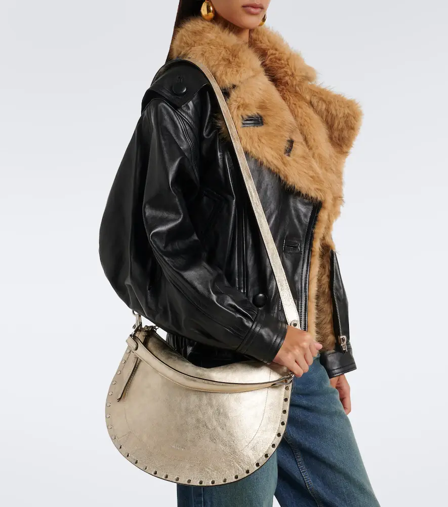 Isabel Marant Oskan Soft Medium leather shoulder bag | Thumbnail 5