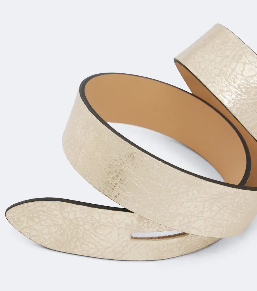 Isabel Marant Lecce metallic leather belt | Thumbnail 2 Isabel Marant Lecce metallic leather belt | Thumbnail 2