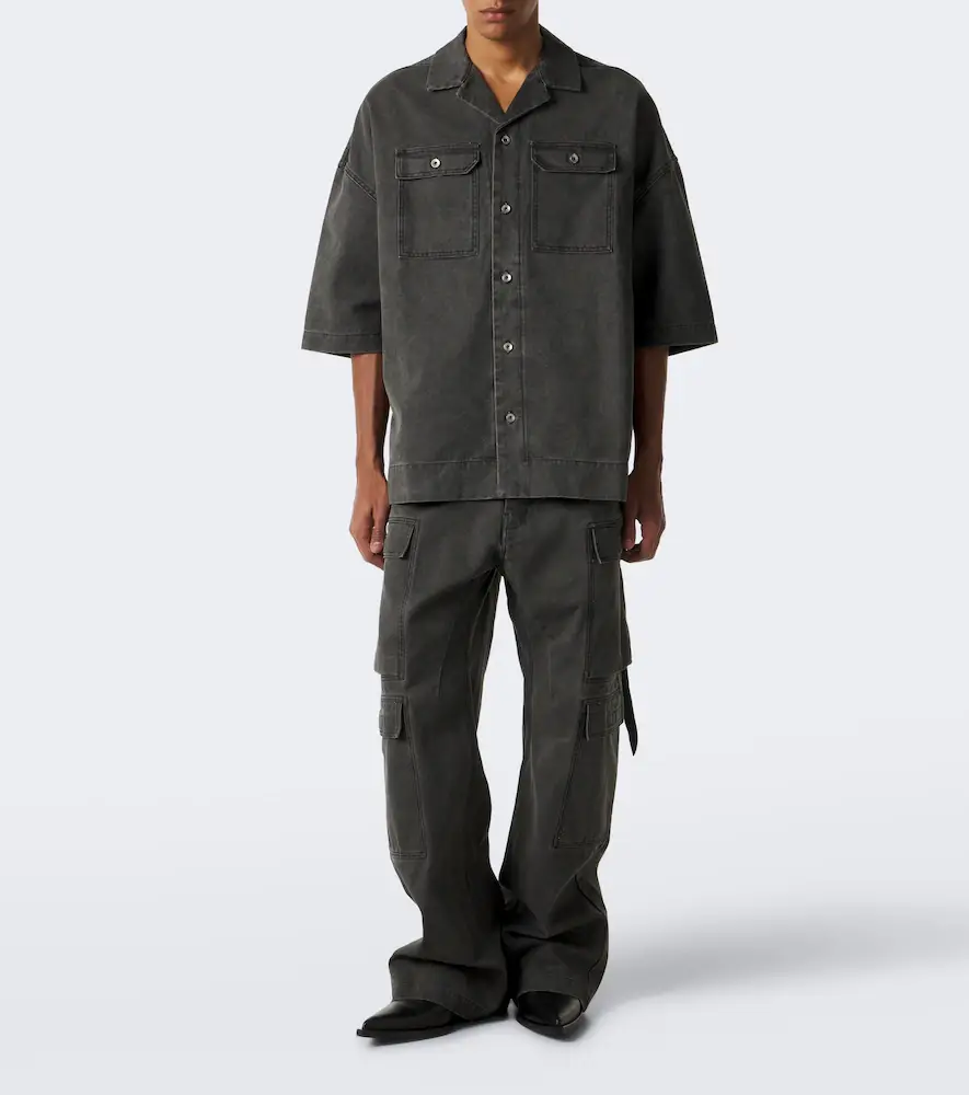 Rick Owens DRKSHDW Magnum Tommy denim shirt | Thumbnail 2
