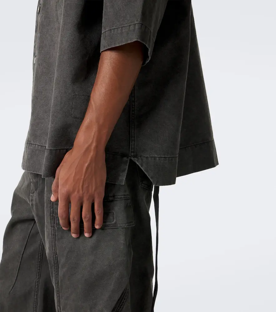 Rick Owens DRKSHDW Magnum Tommy denim shirt | Thumbnail 4