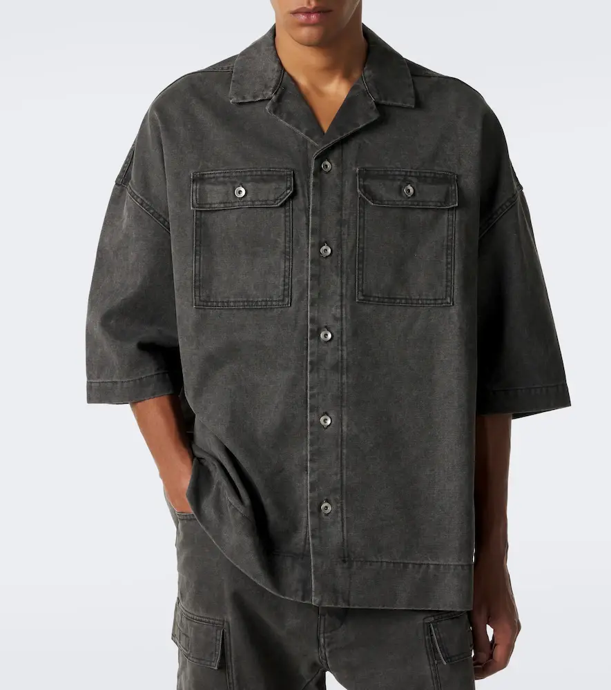 Rick Owens DRKSHDW Magnum Tommy denim shirt | Thumbnail 7