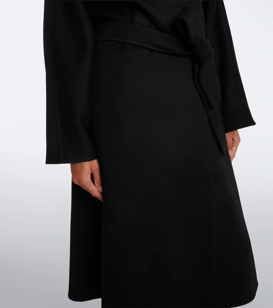 Gucci GG belted wool and silk wrap coat | Thumbnail 5 Gucci GG belted wool and silk wrap coat | Thumbnail 5