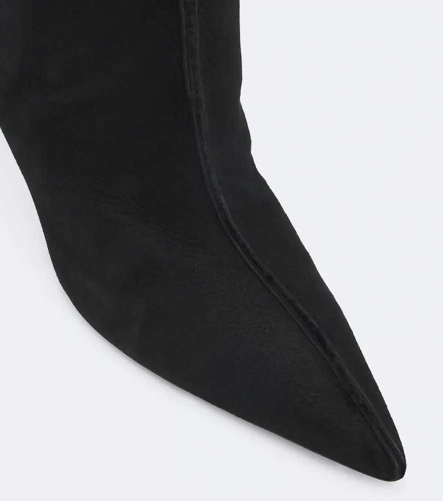 Magda Butrym Shearling-lined suede knee-high boots | Thumbnail 2 Magda Butrym Shearling-lined suede knee-high boots | Thumbnail 2