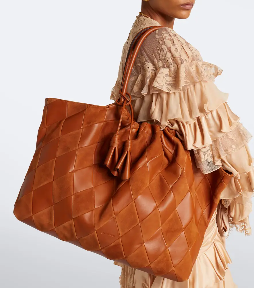 Zimmermann Cloud 91 leather and suede shopper | Thumbnail 4 Zimmermann Cloud 91 leather and suede shopper | Thumbnail 4