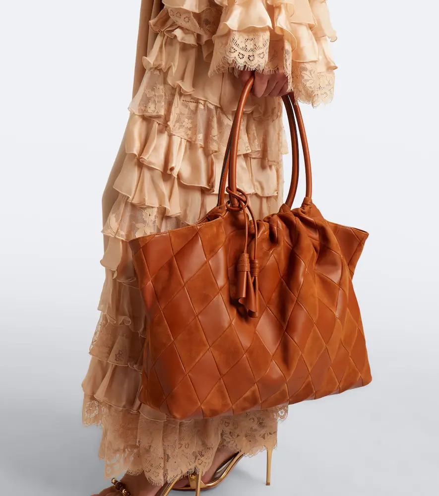 Zimmermann Cloud 91 leather and suede shopper | Thumbnail 6 Zimmermann Cloud 91 leather and suede shopper | Thumbnail 6