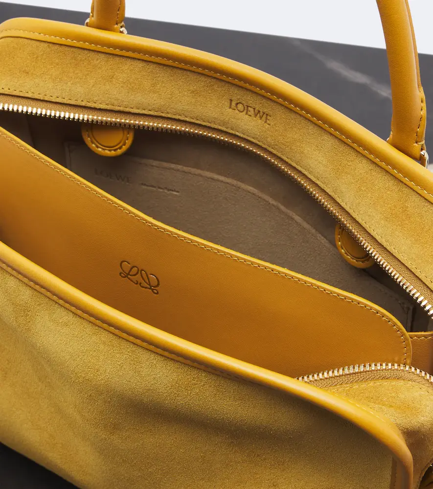 Loewe Amazona 180 Medium suede top-handle bag | Thumbnail 2 Loewe Amazona 180 Medium suede top-handle bag | Thumbnail 2