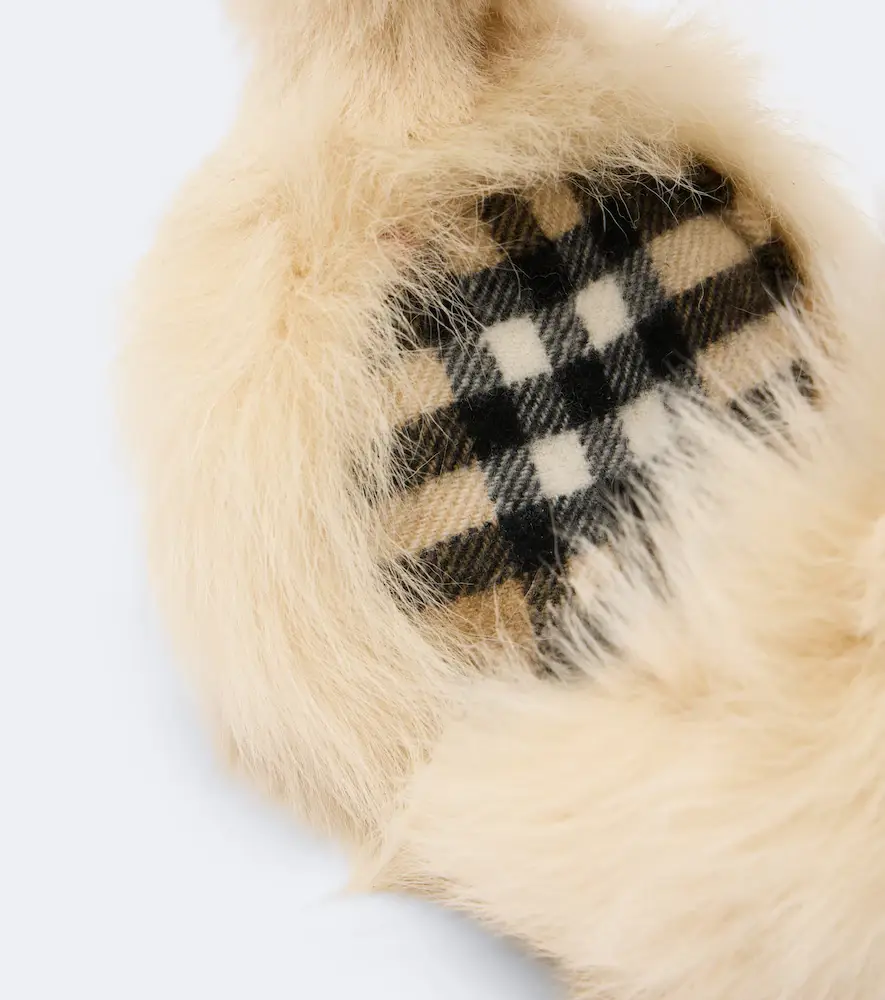 Burberry Shearling earmuffs | Thumbnail 2 Burberry Shearling earmuffs | Thumbnail 2