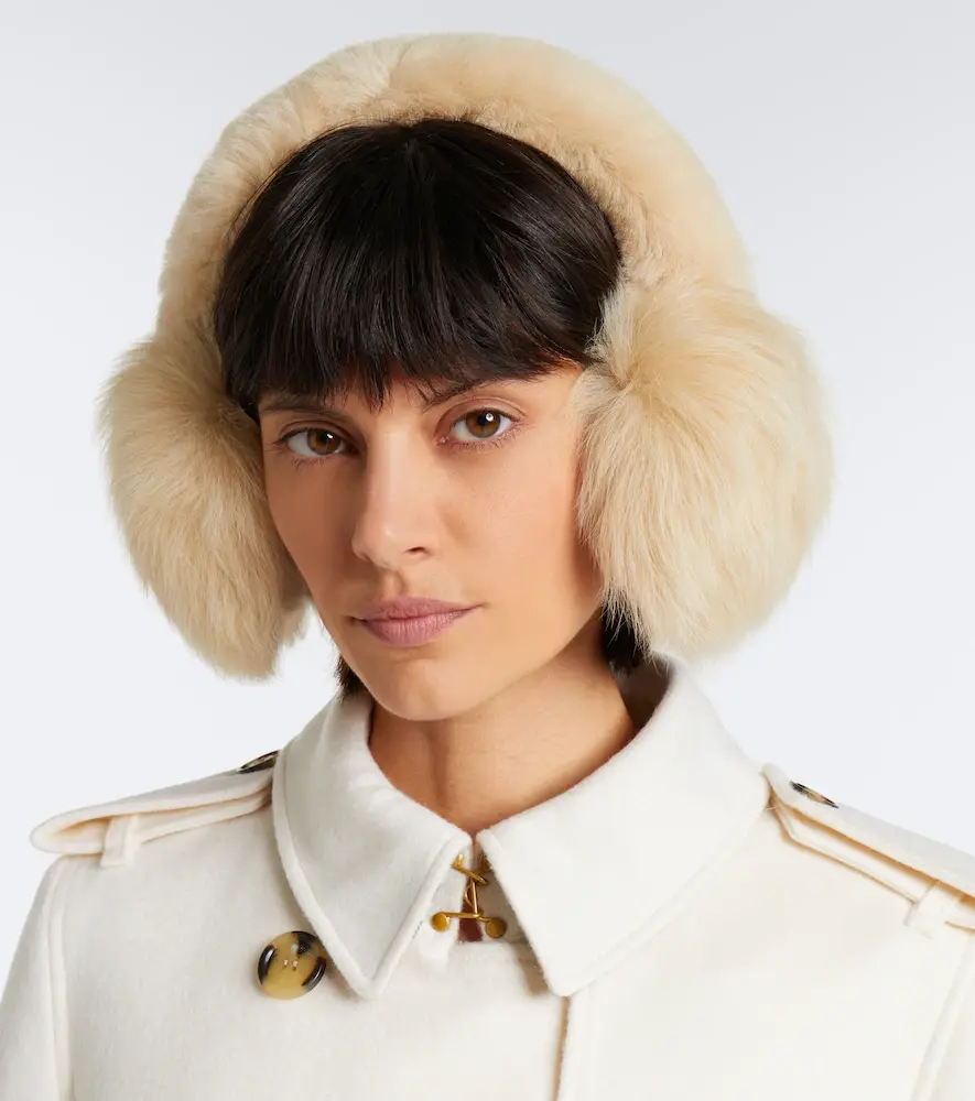 Burberry Shearling earmuffs | Thumbnail 3 Burberry Shearling earmuffs | Thumbnail 3