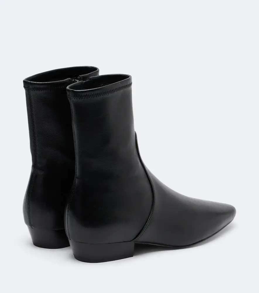 Veronica Beard Glinda leather ankle noots | Thumbnail 3 Veronica Beard Glinda leather ankle noots | Thumbnail 3