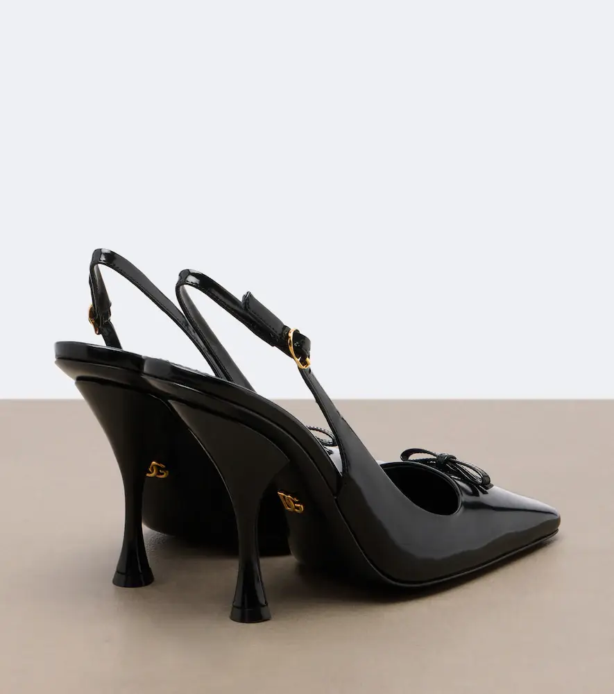 Dolce & Gabbana Patent leather slingback pumps | Thumbnail 3 Dolce & Gabbana Patent leather slingback pumps | Thumbnail 3