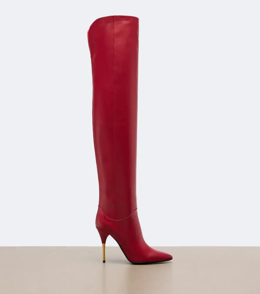 Valentino Garavani Deboot leather over-the-knee boots | Thumbnail 4 Valentino Garavani Deboot leather over-the-knee boots | Thumbnail 4