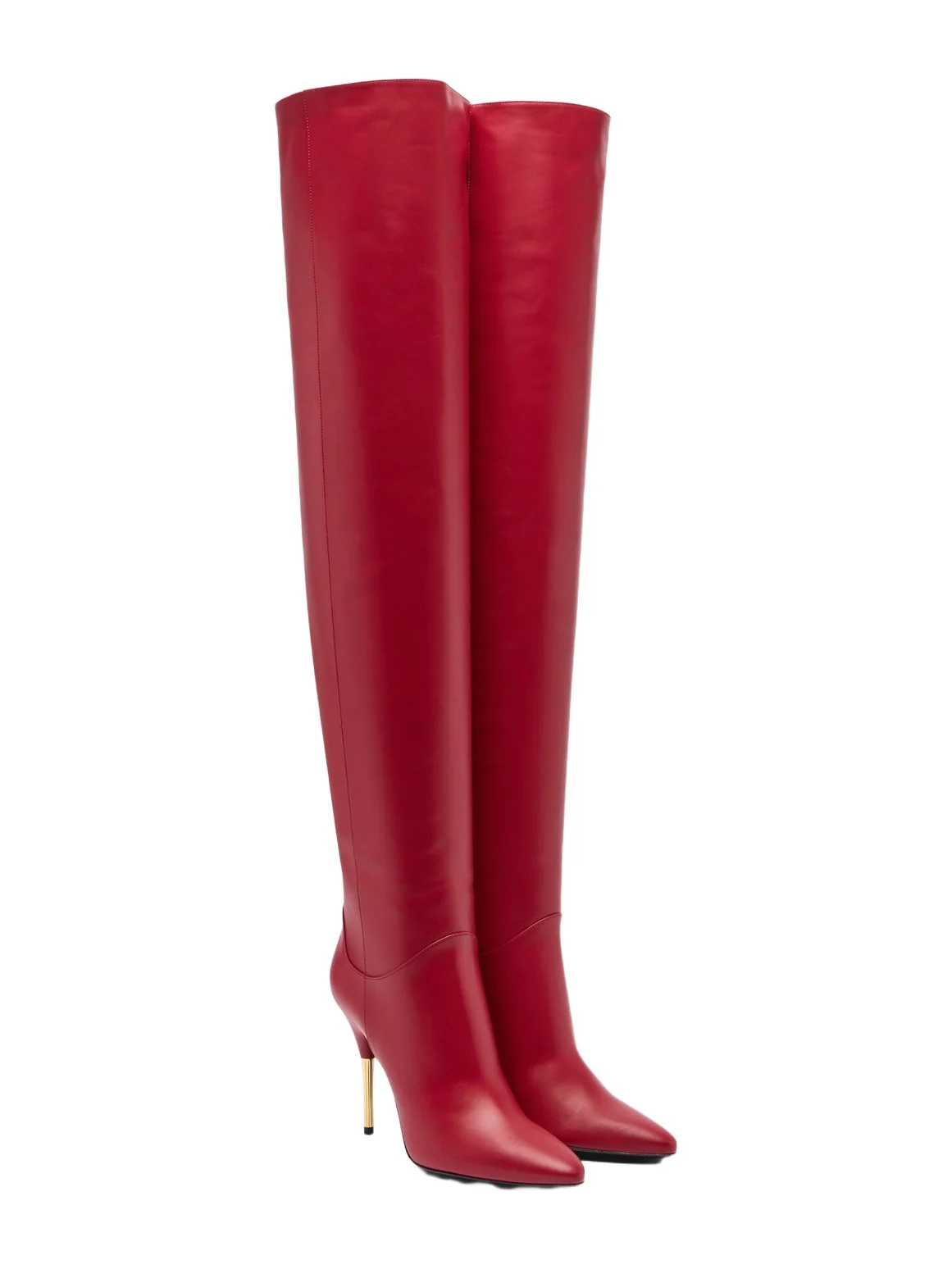 Valentino Garavani Deboot leather over-the-knee boots