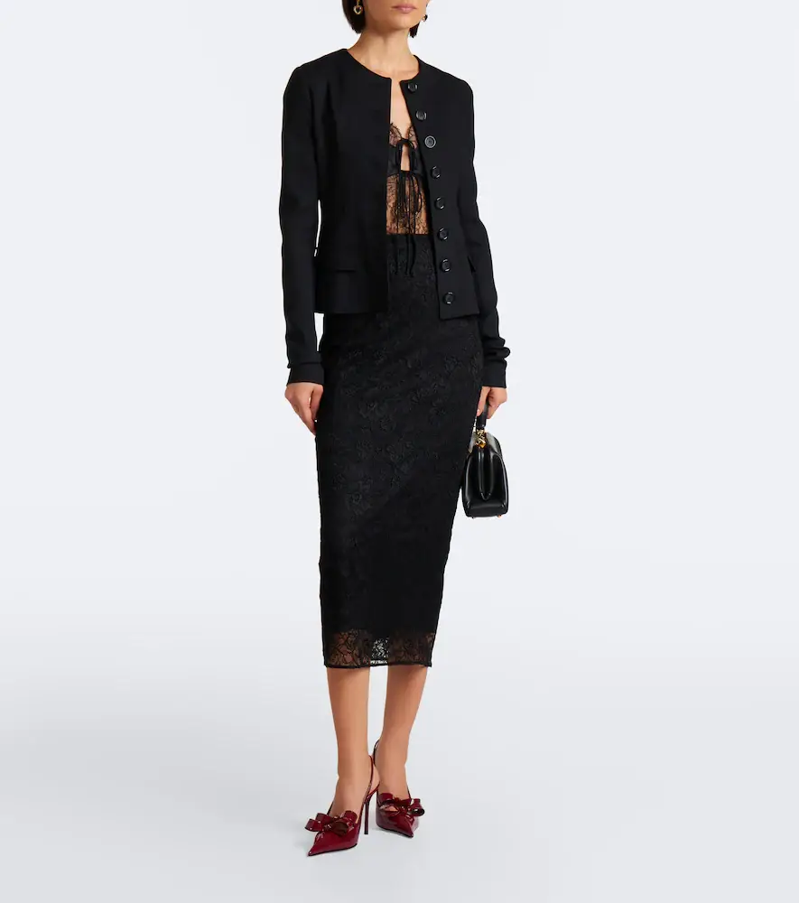 Dolce & Gabbana Bow-detail patent leather slingback pumps | Thumbnail 6 Dolce & Gabbana Bow-detail patent leather slingback pumps | Thumbnail 6