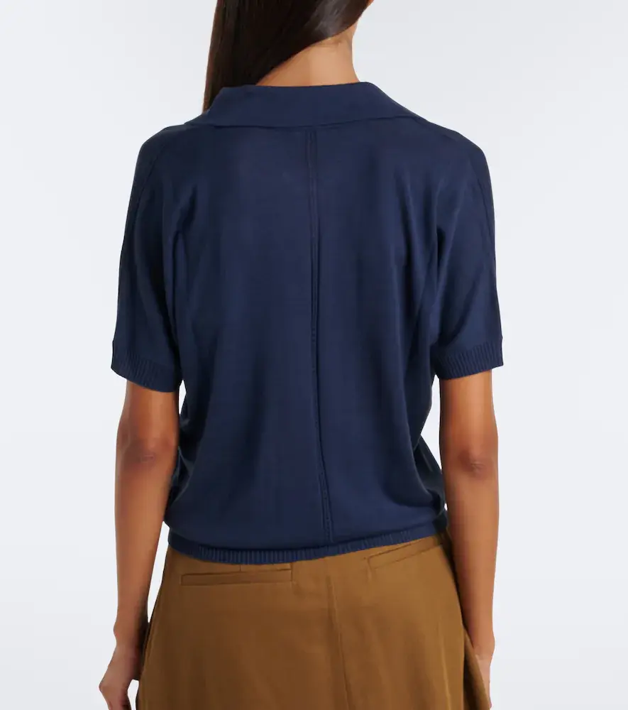 Joseph Niata silk polo shirt | Thumbnail 6