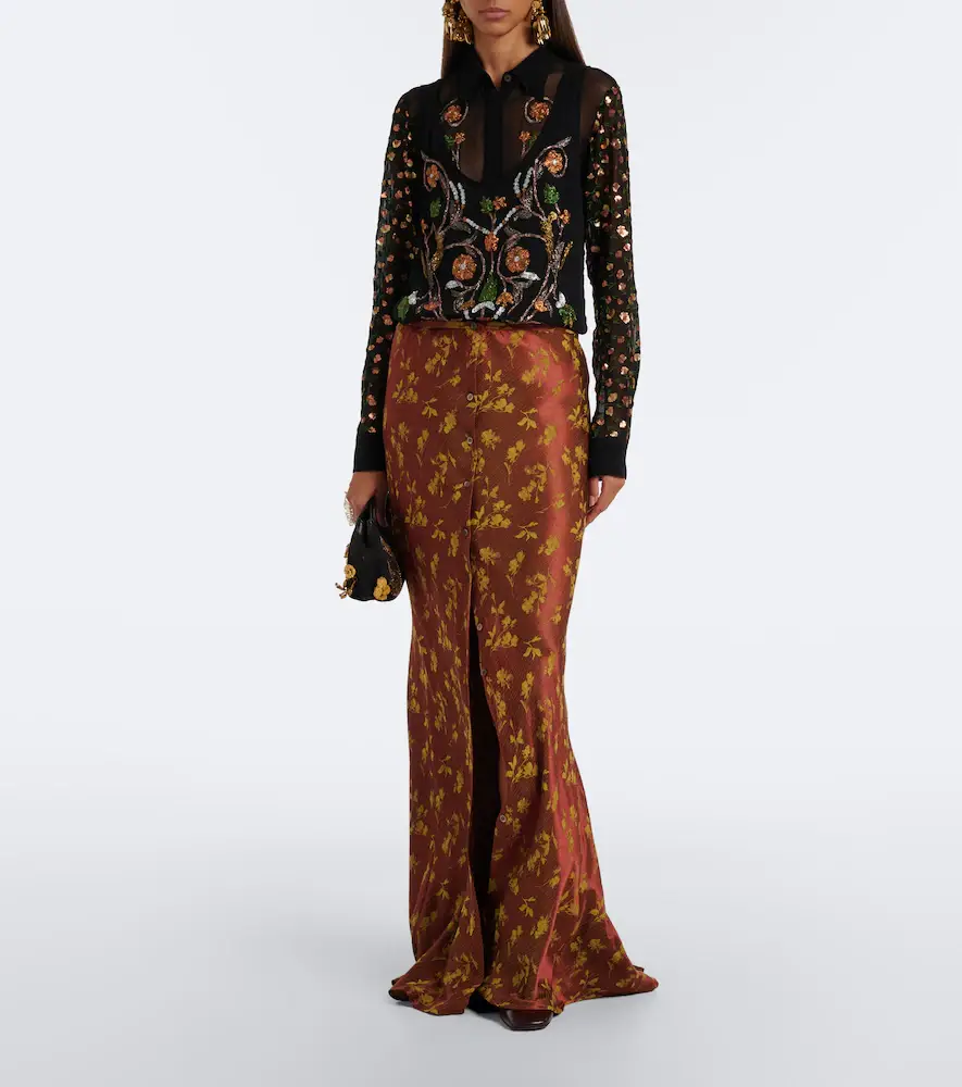 Dries Van Noten Embroidered top | Thumbnail 3