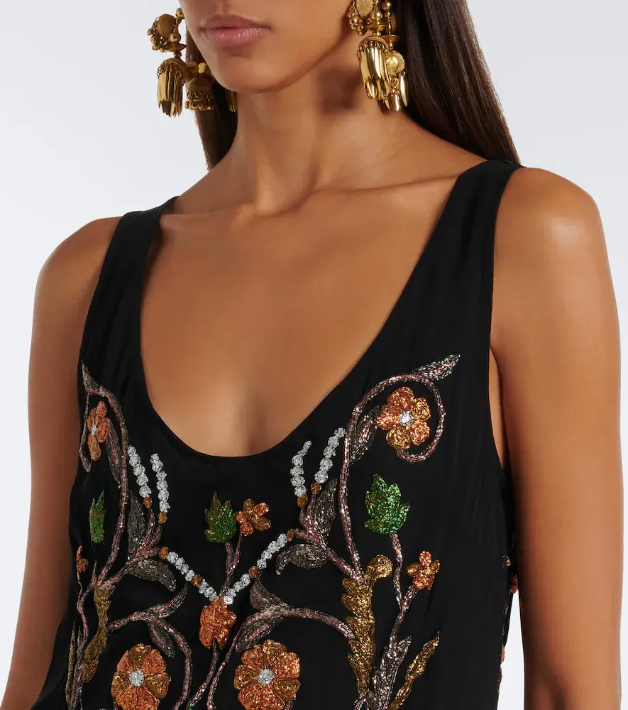Dries Van Noten Embroidered top | Thumbnail 4