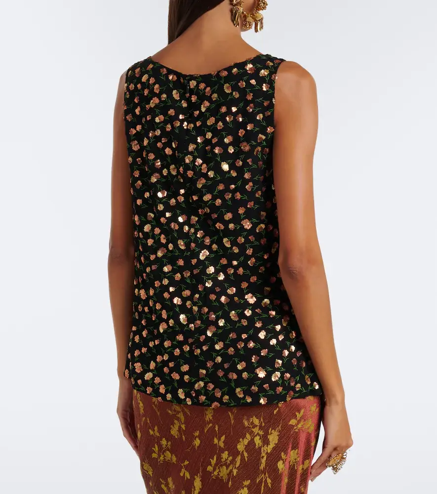 Dries Van Noten Embroidered top | Thumbnail 7