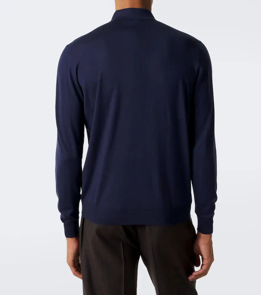 FEDELI Wool polo sweater | Thumbnail 6 FEDELI Wool polo sweater | Thumbnail 6