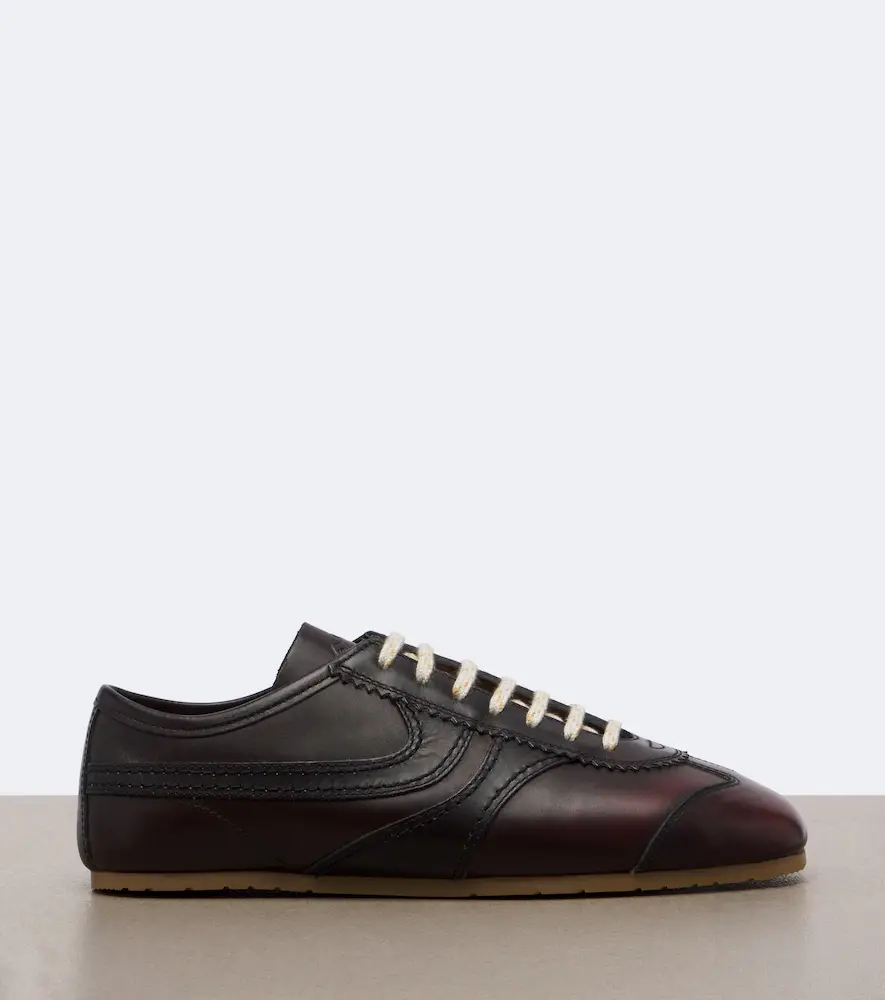 Dries Van Noten Leather sneakers | Thumbnail 4