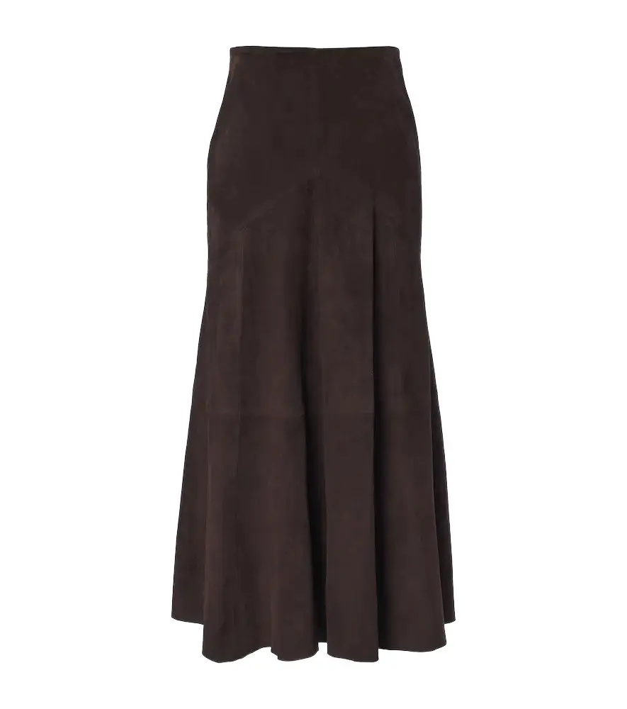 Garnier suede midi skirt Garnier suede midi skirt