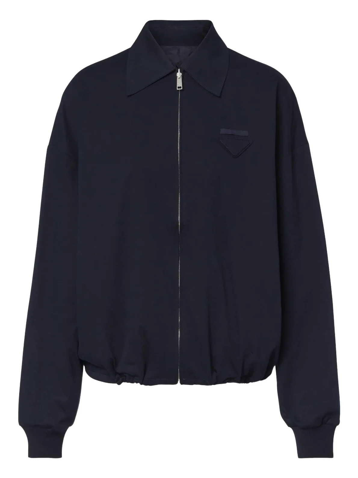 Prada Reversible Re-Nylon and jersey blouson jacket
