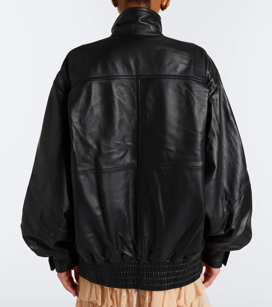 Zimmermann Valiant leather bomber jacket | Thumbnail 2 Zimmermann Valiant leather bomber jacket | Thumbnail 2