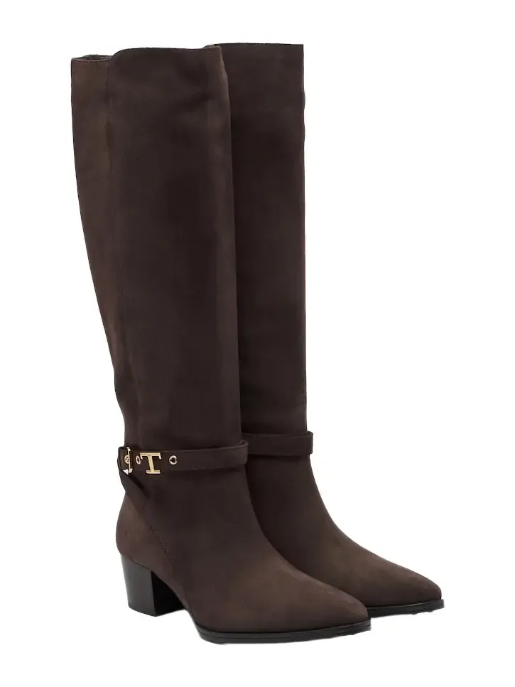 T Timeless suede knee-high boots T Timeless suede knee-high boots