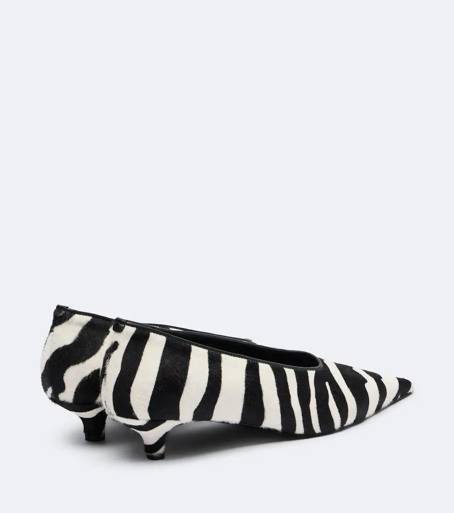 TOTEME Zebra-print calf hair pumps | Thumbnail 2 TOTEME Zebra-print calf hair pumps | Thumbnail 2