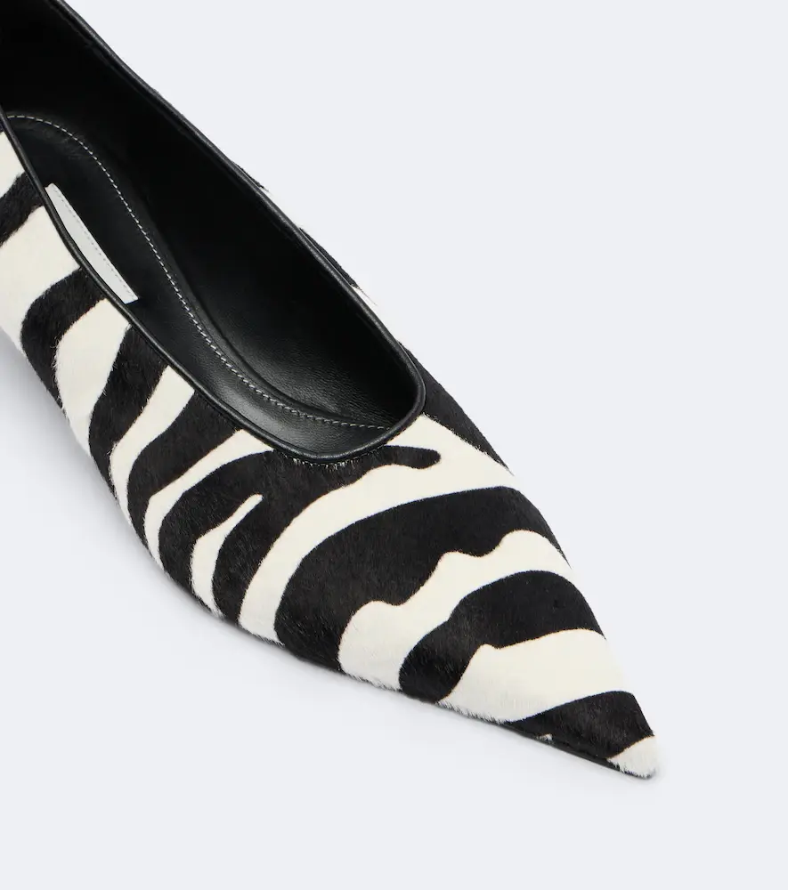 TOTEME Zebra-print calf hair pumps | Thumbnail 3 TOTEME Zebra-print calf hair pumps | Thumbnail 3