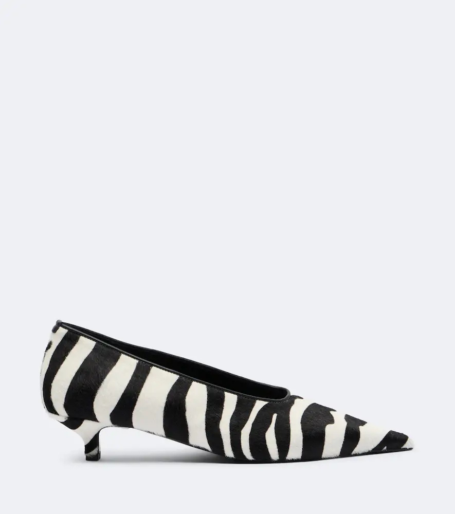TOTEME Zebra-print calf hair pumps | Thumbnail 4 TOTEME Zebra-print calf hair pumps | Thumbnail 4