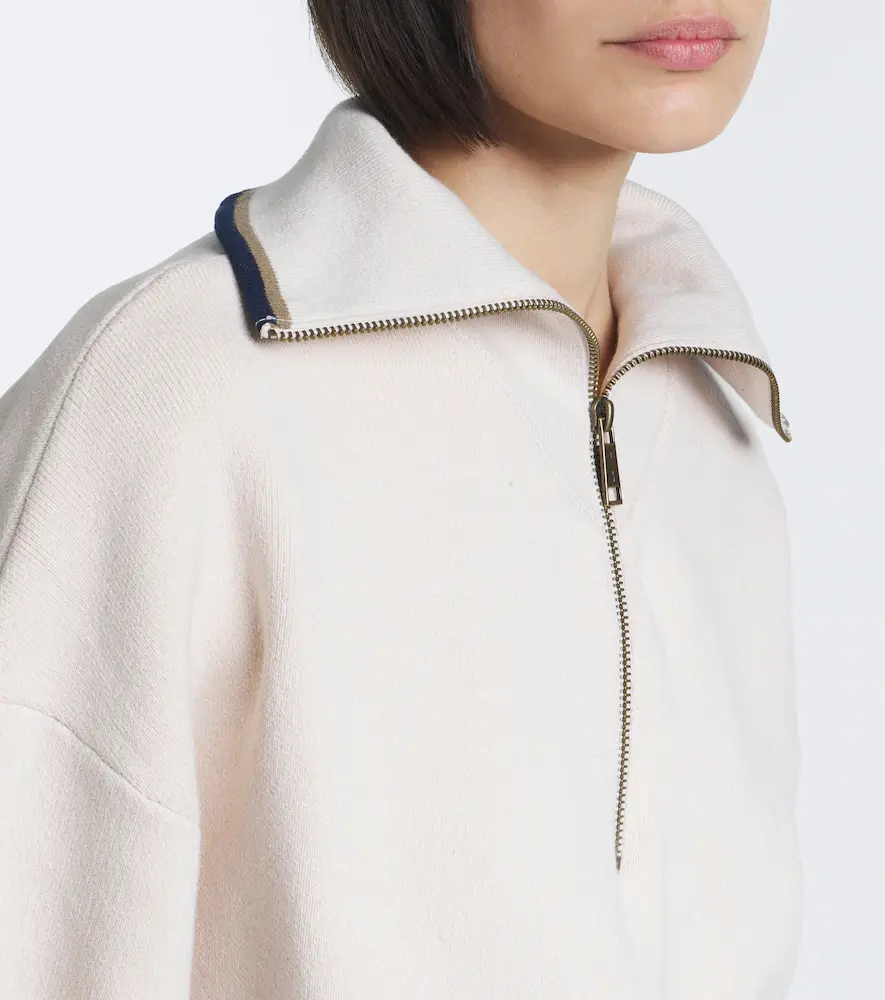 The Upside Kairo cotton-blend half-zip sweater | Thumbnail 5