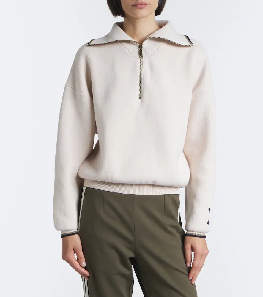 The Upside Kairo cotton-blend half-zip sweater | Thumbnail 6