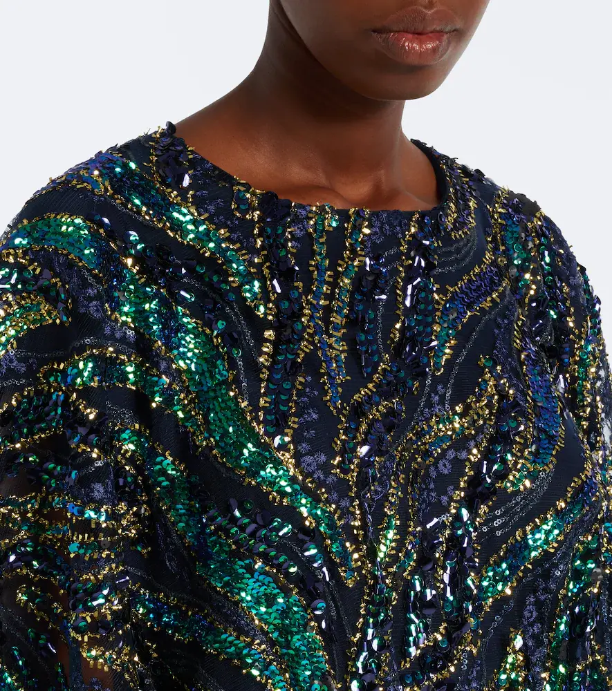 Taller Marmo Firefly sequined kaftan | Thumbnail 3