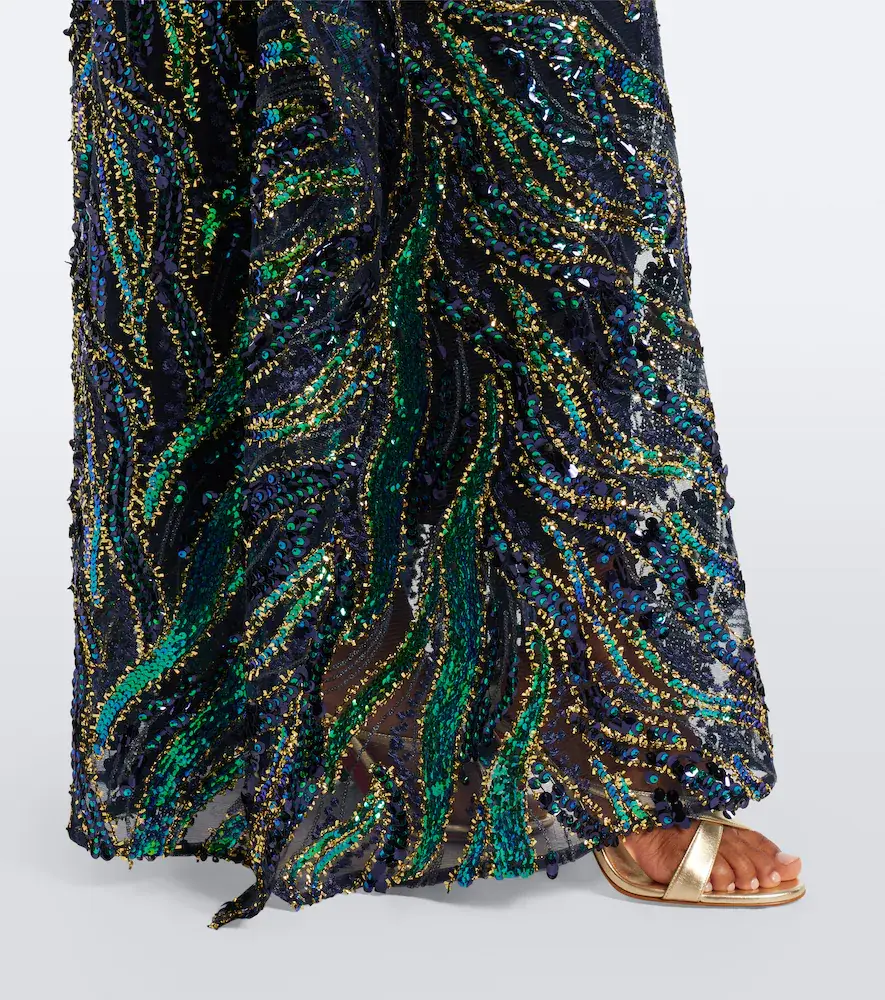 Taller Marmo Firefly sequined kaftan | Thumbnail 6
