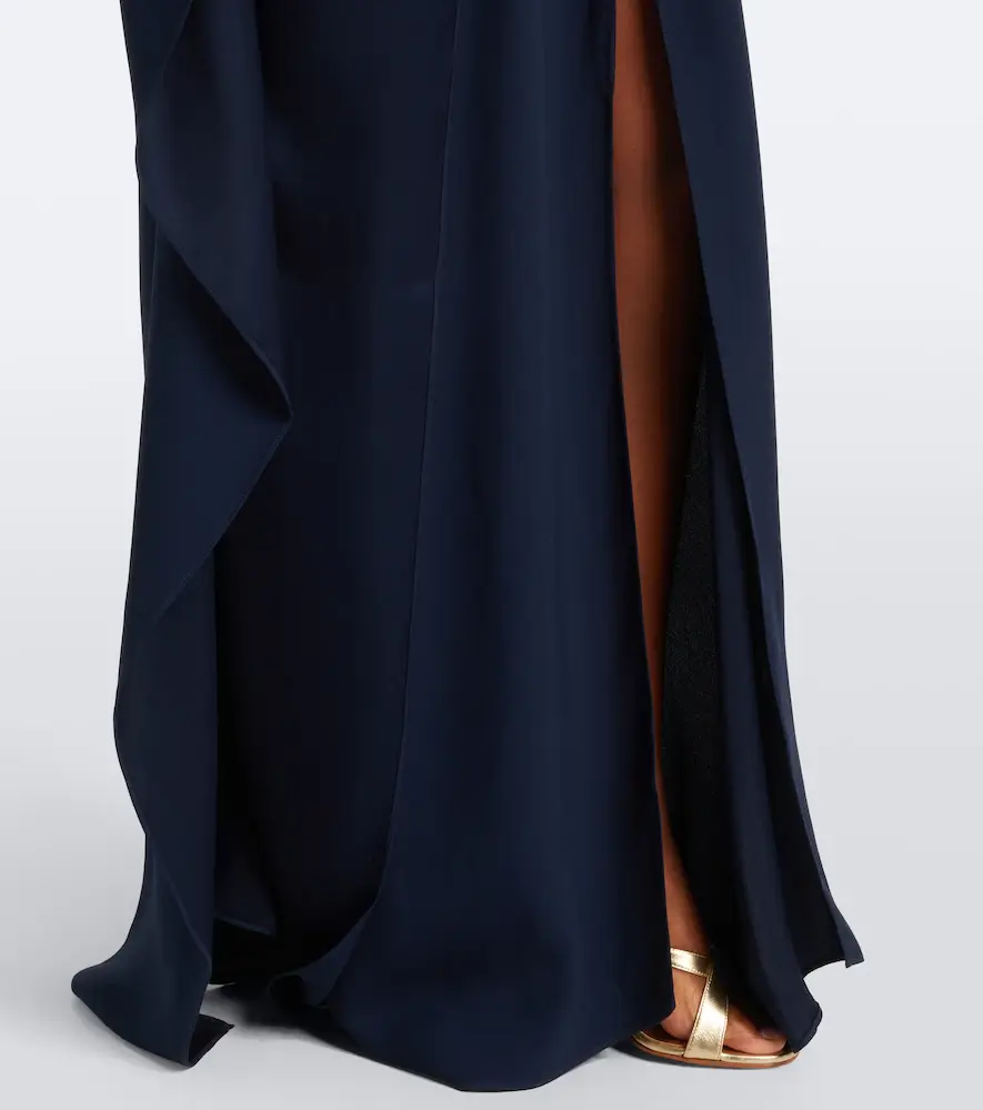Taller Marmo OOO crêpe cady kaftan | Thumbnail 4 Taller Marmo OOO crêpe cady kaftan | Thumbnail 4