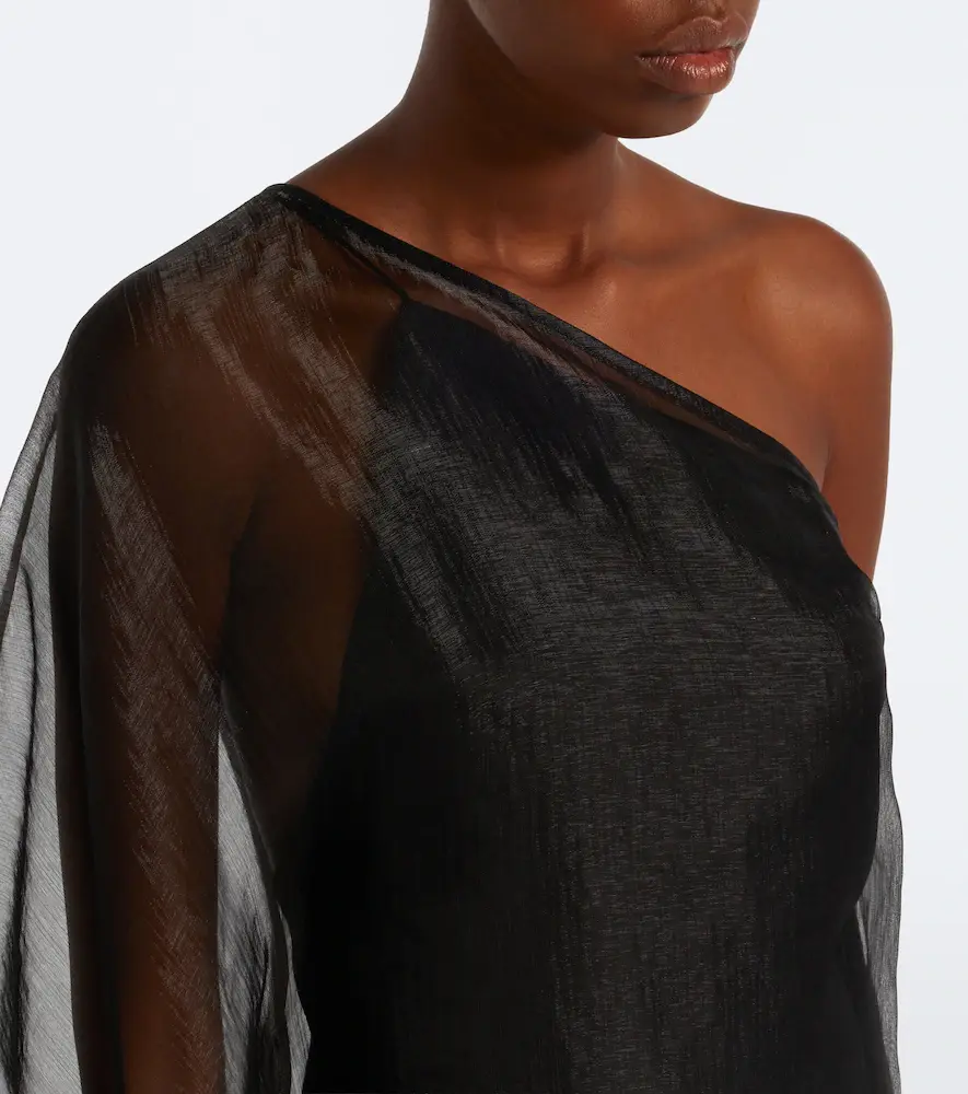 Taller Marmo Boston one-shoulder organza minidress | Thumbnail 2 Taller Marmo Boston one-shoulder organza minidress | Thumbnail 2