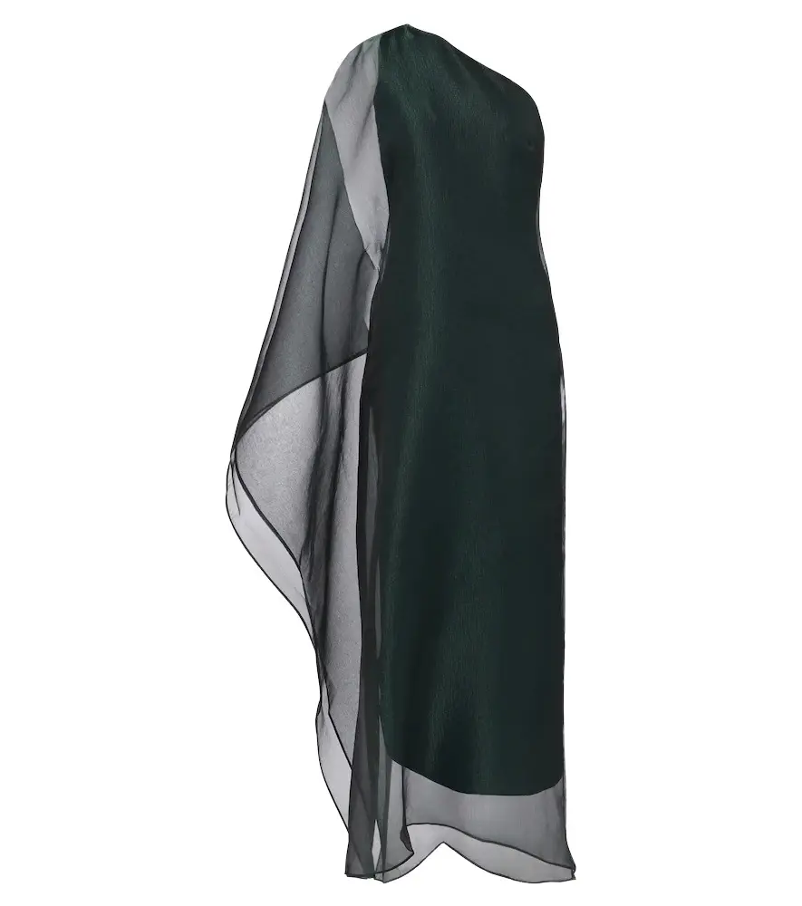 Taller Marmo Betsy organza maxi dress