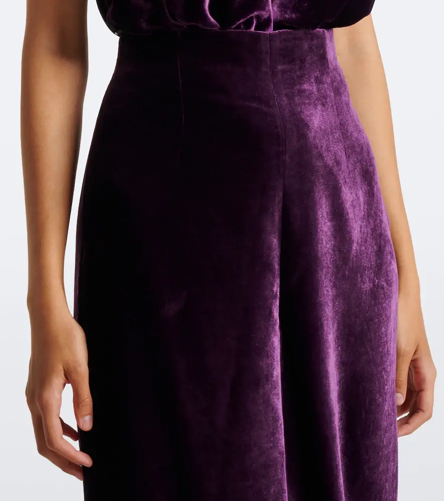 Maison Margiela Velvet maxi skirt | Thumbnail 3