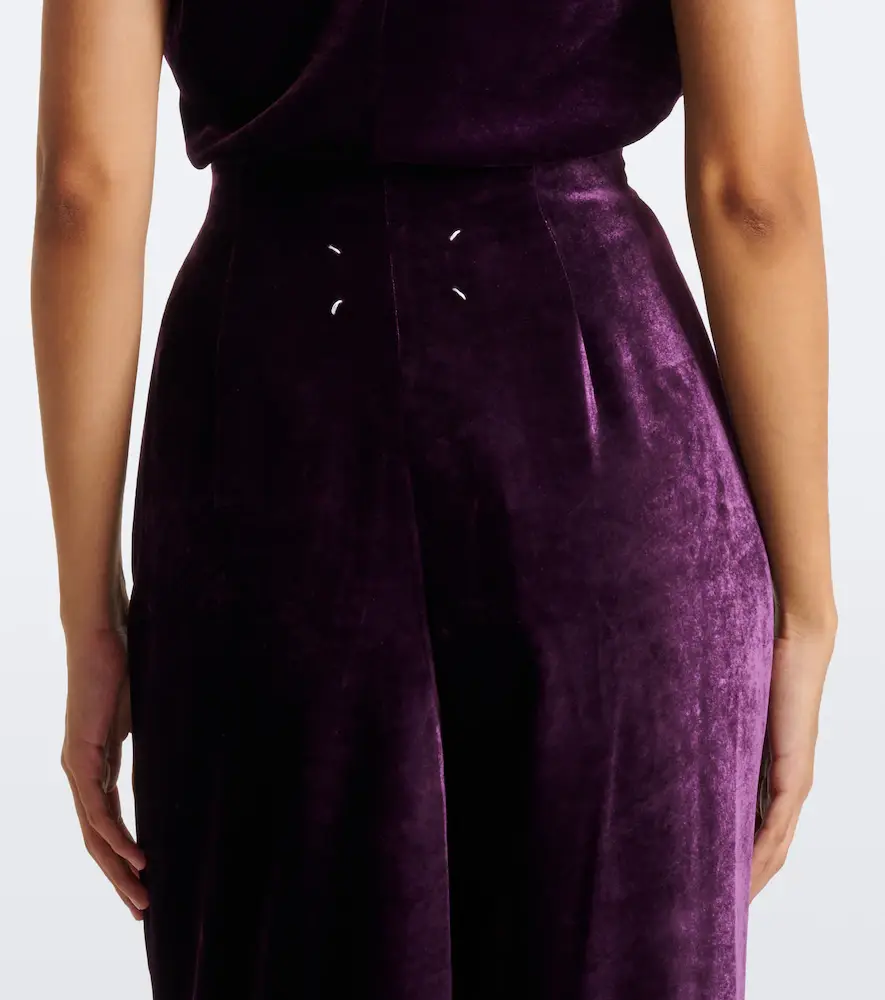 Maison Margiela Velvet maxi skirt | Thumbnail 5