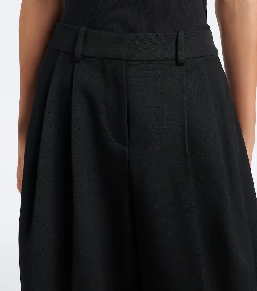 Givenchy Wool grain de poudre barrel-leg pants | Thumbnail 5 Givenchy Wool grain de poudre barrel-leg pants | Thumbnail 5