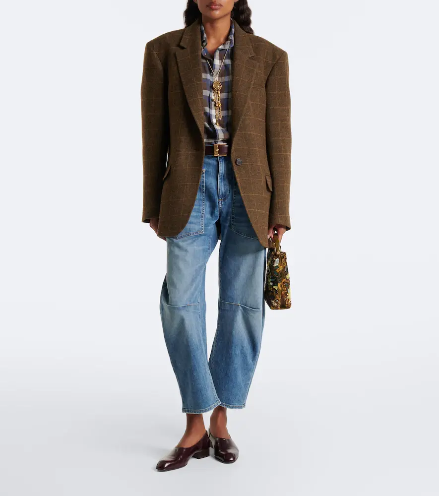 Nili Lotan Shon barrel-leg jeans | Thumbnail 4 Nili Lotan Shon barrel-leg jeans | Thumbnail 4
