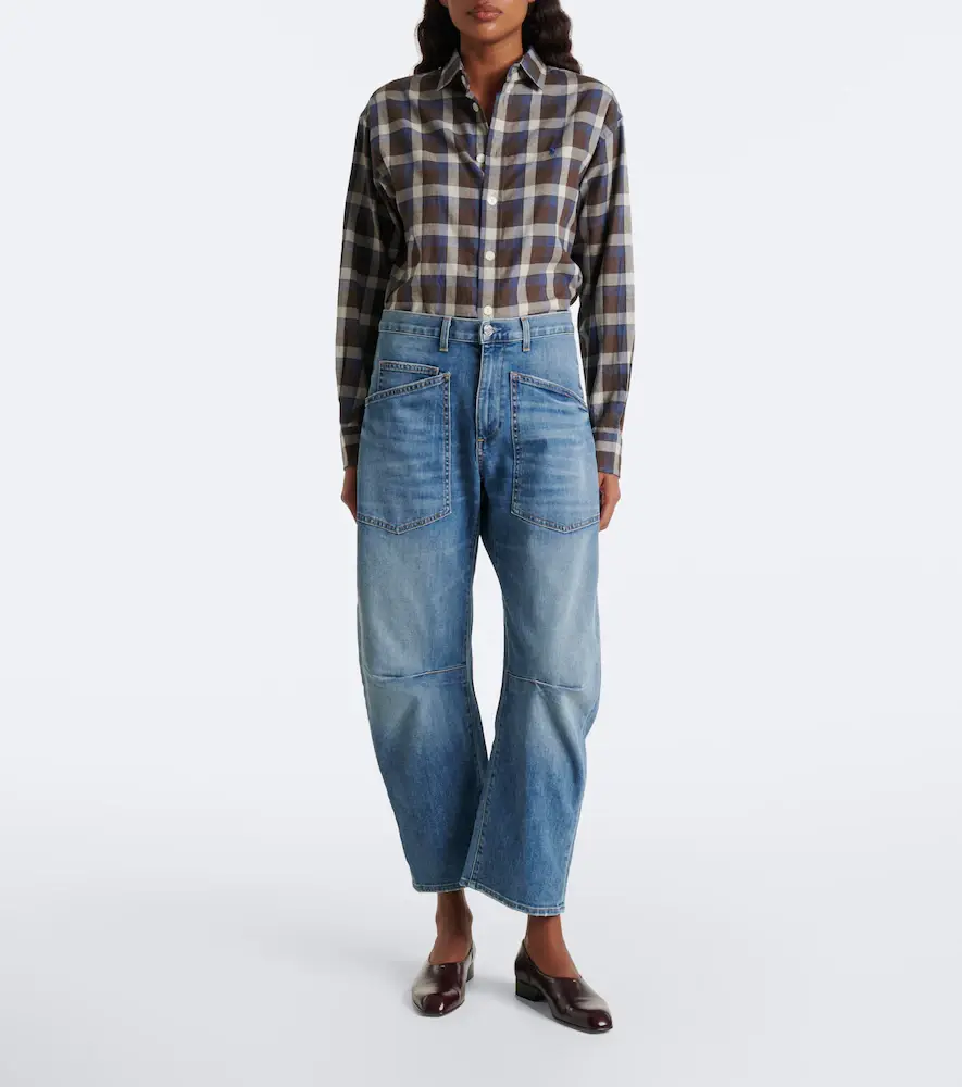 Nili Lotan Shon barrel-leg jeans | Thumbnail 6 Nili Lotan Shon barrel-leg jeans | Thumbnail 6