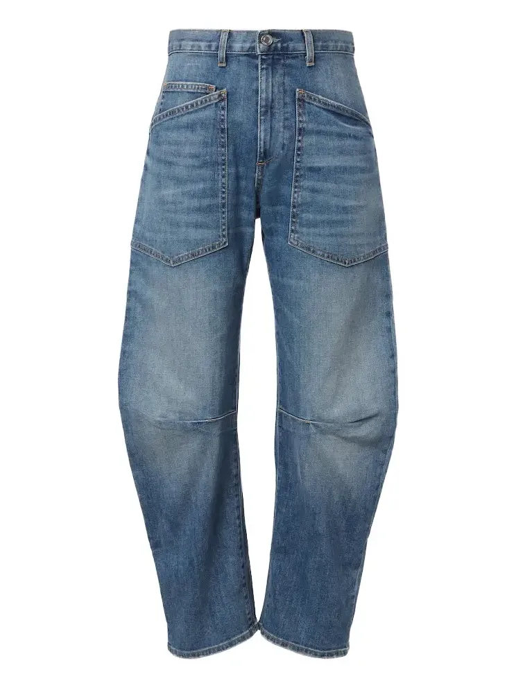 Shon barrel-leg jeans