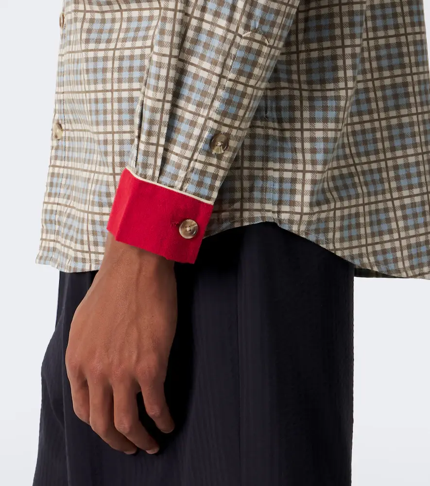 BODE River City checked cotton poplin Western shirt | Thumbnail 2 BODE River City checked cotton poplin Western shirt | Thumbnail 2