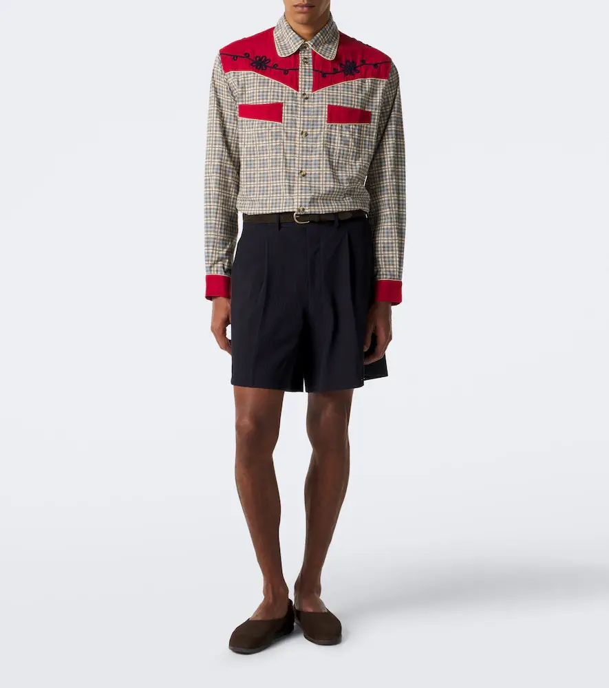 BODE River City checked cotton poplin Western shirt | Thumbnail 5 BODE River City checked cotton poplin Western shirt | Thumbnail 5