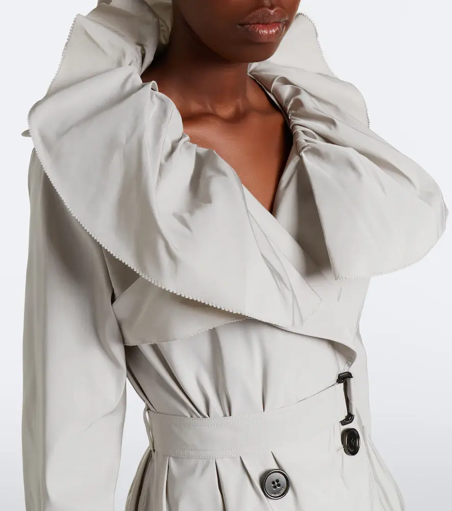 Burberry Ruffled trench coat | Thumbnail 2