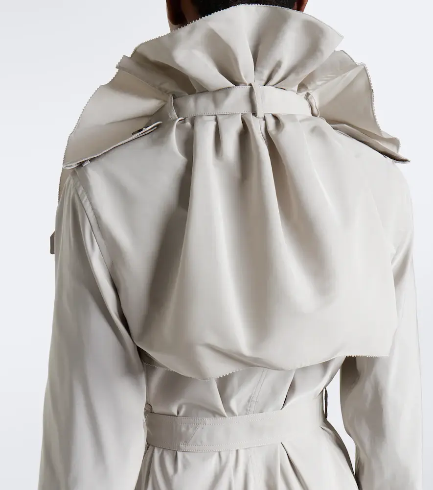 Burberry Ruffled trench coat | Thumbnail 4